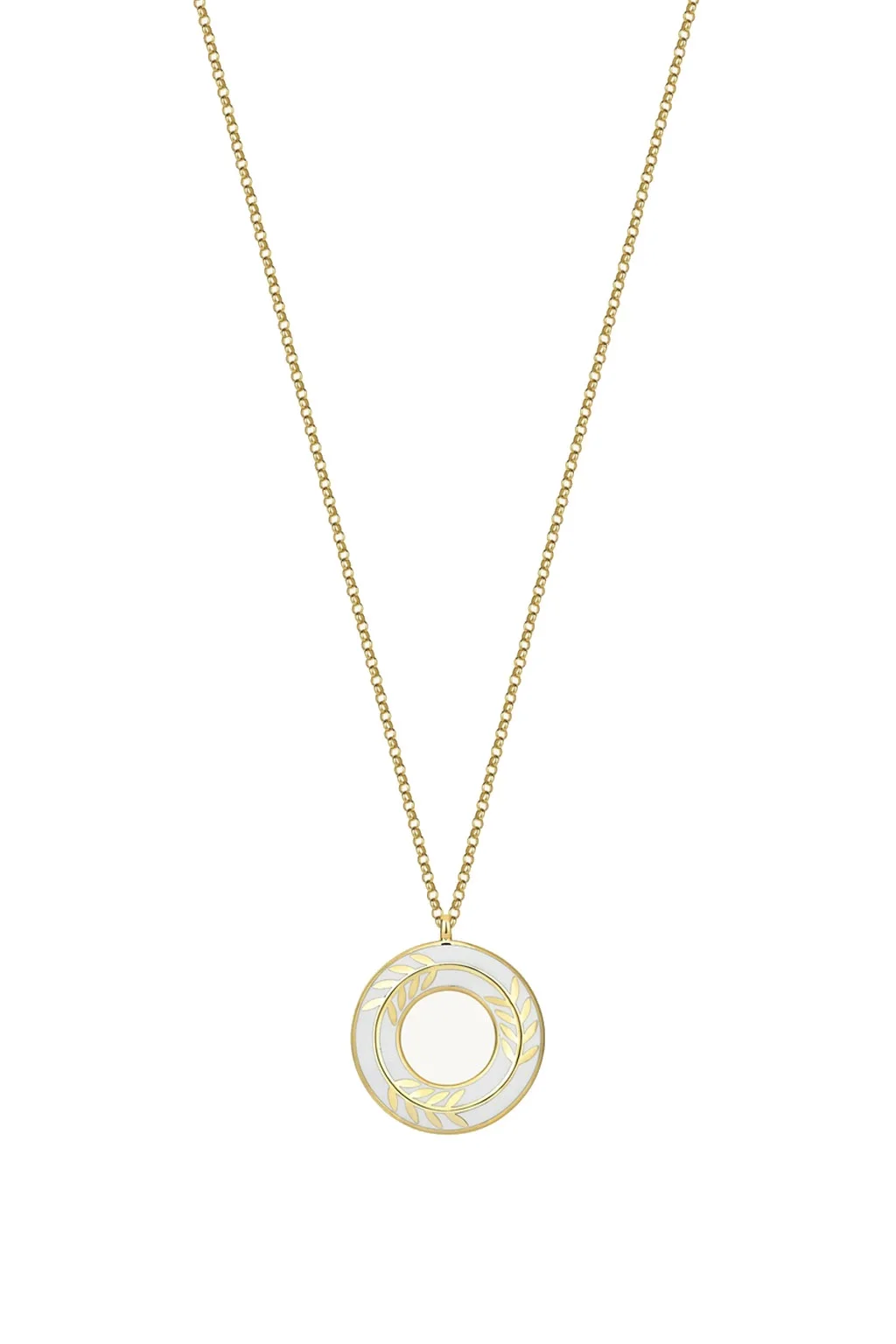 Cebeci 14 Ayar Zeytin Dalı Altın Kolye