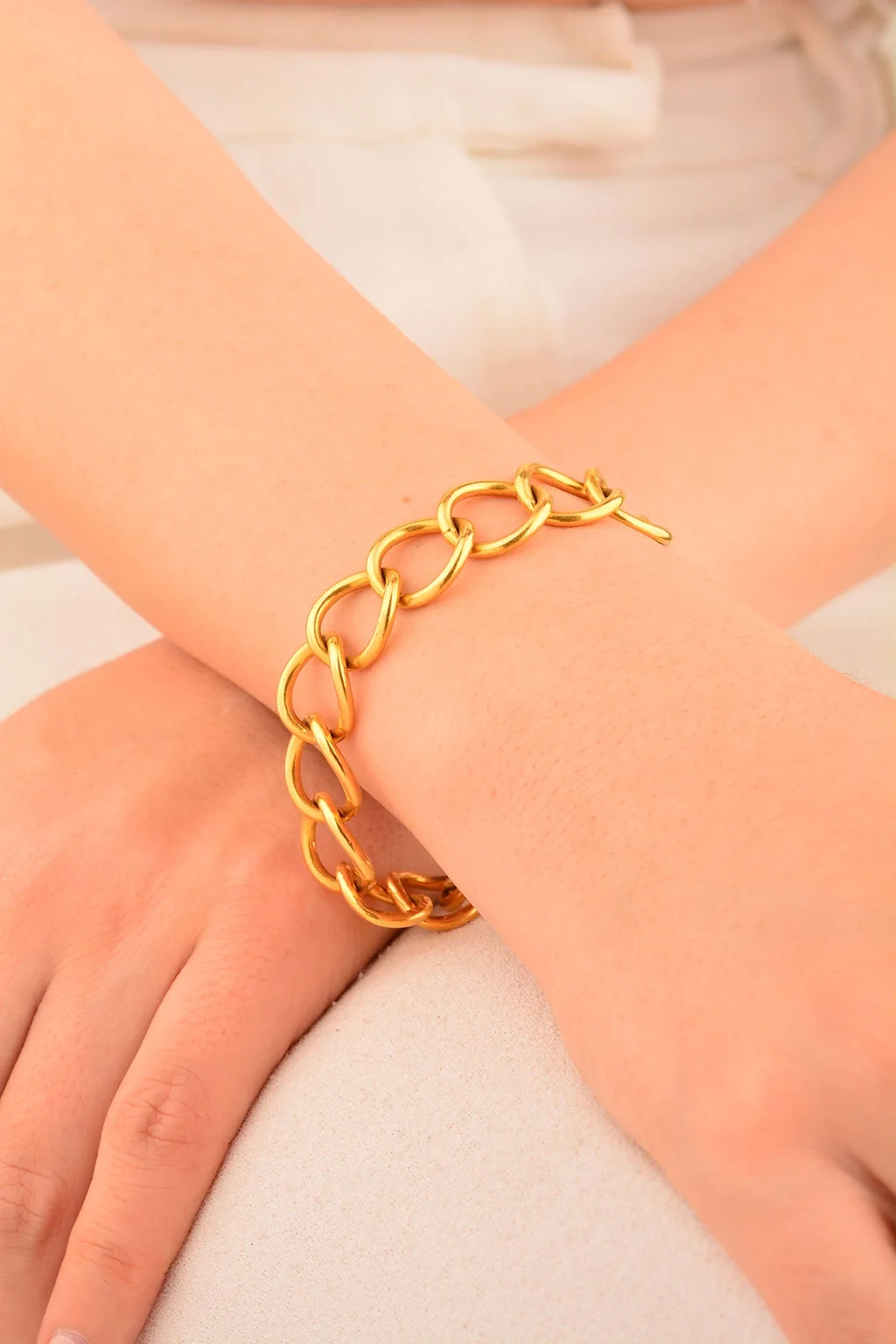 Cebeci 22 Ayar Uzay Yolu Altın Bileklik