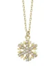 Cebeci 14 Ayar Kar Tanesi Altın Kolye