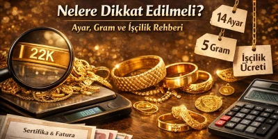 Altın Takı Alırken Nelere Dikkat Edilmeli? Ayar, Gram ve İşçilik Rehberi