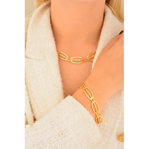 Cebeci 22 Ayar Kaburga Altın Set Takımı