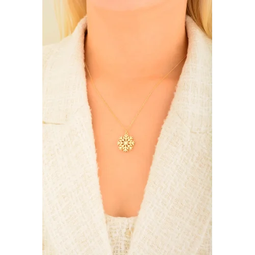 Cebeci 14 Ayar Kartanesi Altın Kolye