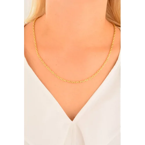 Cebeci 14 Ayar Altın Kolye