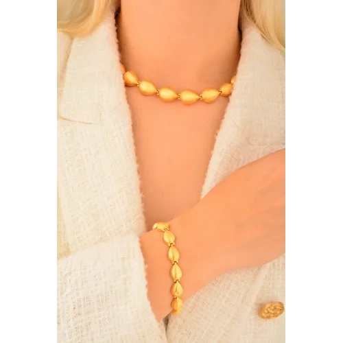 Cebeci 22 Ayar Damla Altın Set Takımı