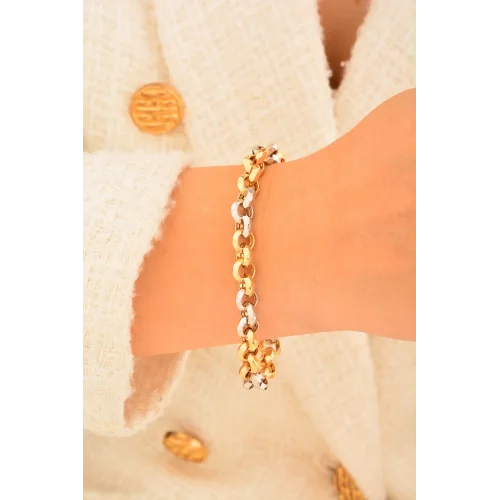 Cebeci 14 Ayar Altın Bileklik