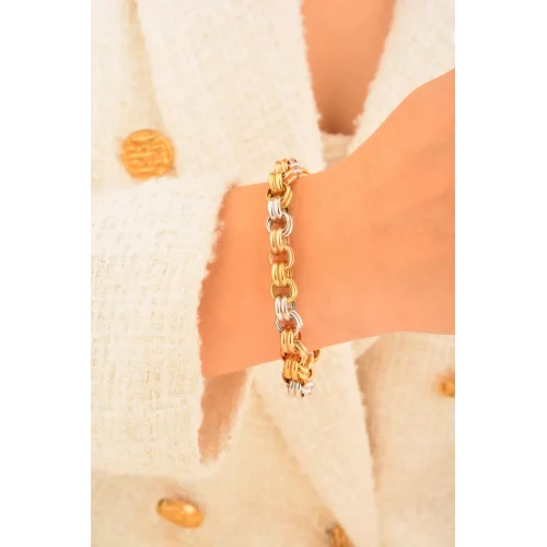 Cebeci 14 Ayar Altın Bileklik