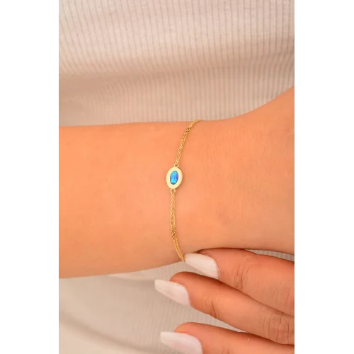 Cebeci 14 Ayar Altın Bileklik