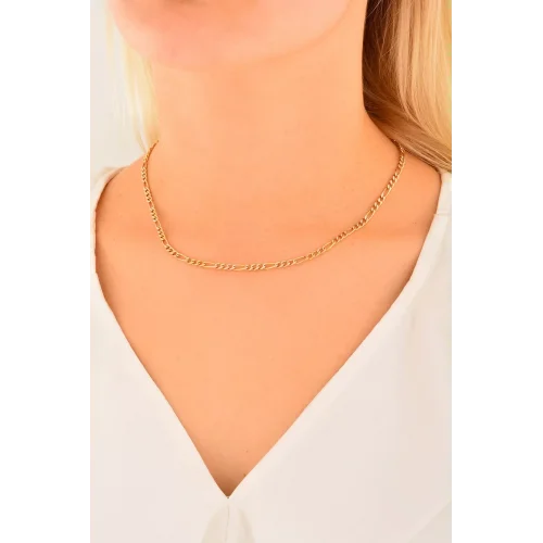 Cebeci 14 Ayar Altın Zincir Kolye