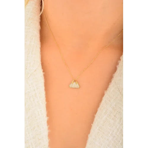 Cebeci 14 Ayar Çanta Altın Kolye