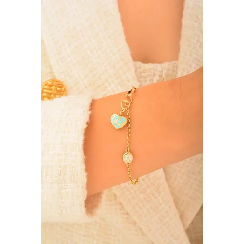 Cebeci 14 Ayar Kalpli Altın Bileklik