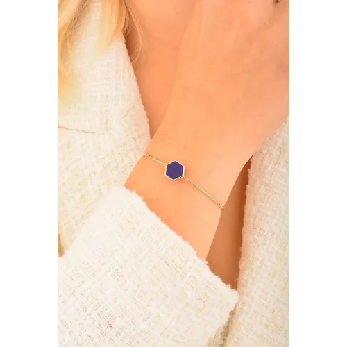 Cebeci 14 Ayar Kelepçe Altın Bilezik