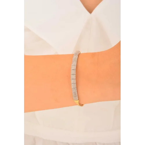 Cebeci 14 Ayar Su Yolu Altın Bileklik