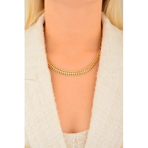 Cebeci 14 Ayar Süzme Altın Kolye