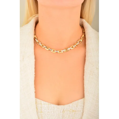 Cebeci 14 Ayar Taşlı Kolye