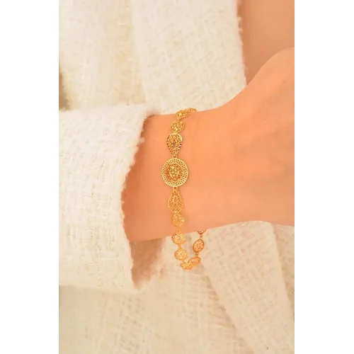 Cebeci 22 Ayar Altın Bileklik