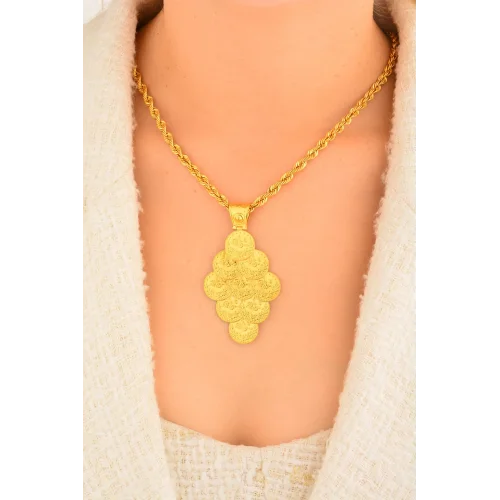 Cebeci 22 Ayar Reşat Altınlı Kolye Ucu