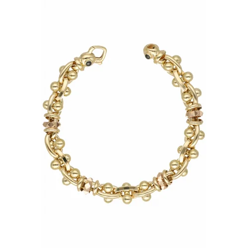 Cebeci 14 Ayar Eterna Altın Bileklik