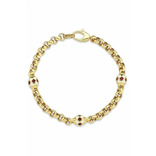 Cebeci 14 Ayar Sozsunluk  Altın Bileklik