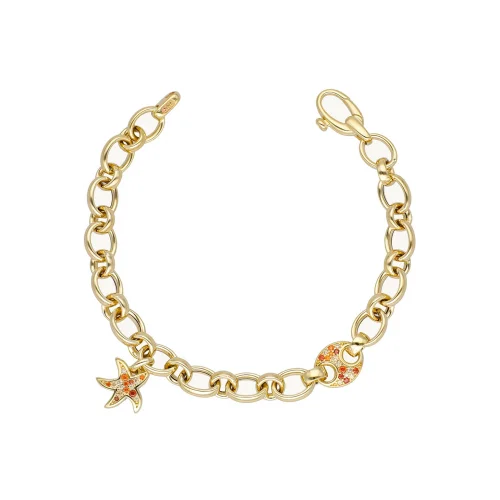 Cebeci 14 Ayar Denizyıldızı Altın Bileklik