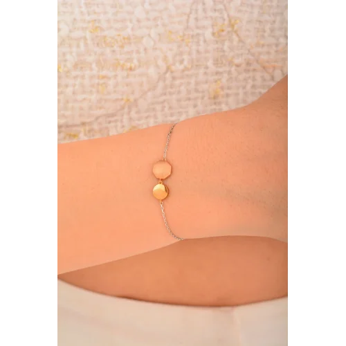 Cebeci 14 Ayar Altın Mini Altın Bileklik