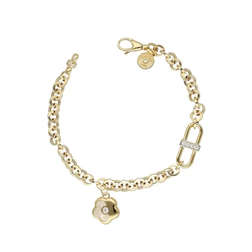 Cebeci 14 Ayar Altın Papatya Bileklik