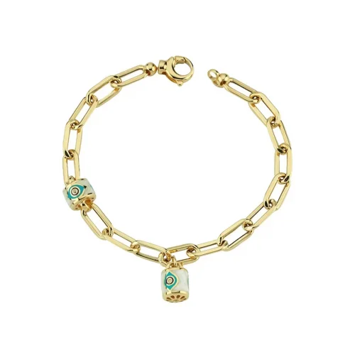 Cebeci 14 Ayar Göz Ataç Altın Bileklik