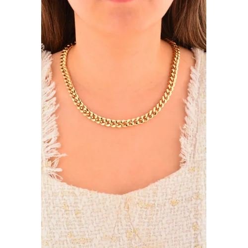 Cebeci 14 Ayar Zincir Model Altın Kolye