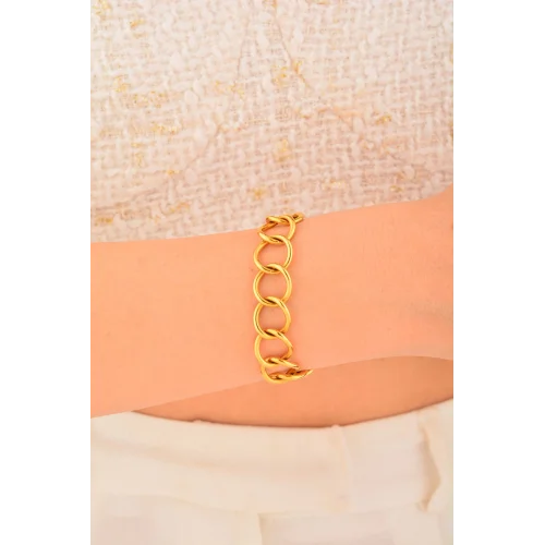 Cebeci 22 Ayar Uzay Yolu Altın Bileklik