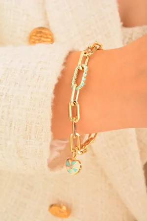 Cebeci 14 Ayar Kalpli Altın Bileklik