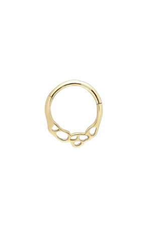 Cebeci 14 Ayar Altın Helix Figürlü Küpe