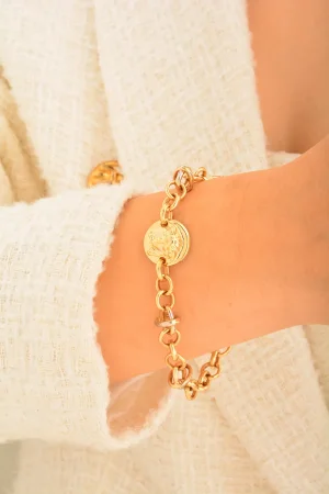 Cebeci 14 Ayar Altın Bileklik