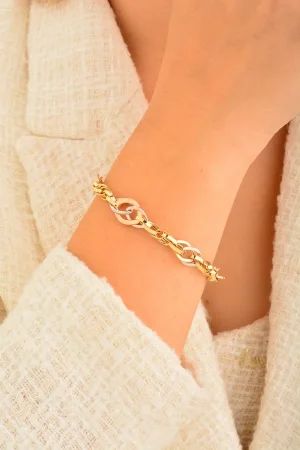 Cebeci 14 Ayar Altın Bileklik