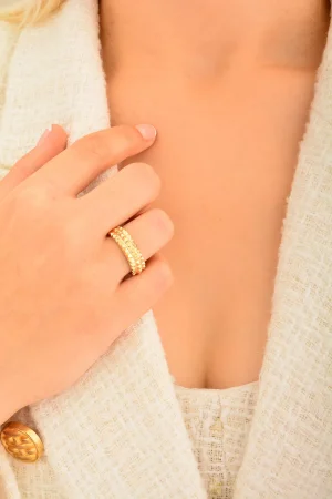 Cebeci 14 Ayar Altın Yüzük