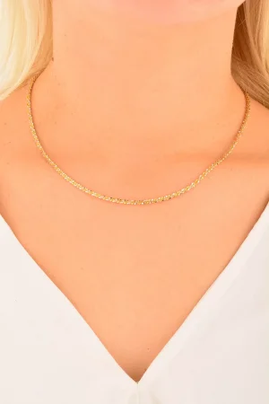 Cebeci 14 Ayar Altın Zincir Kolye