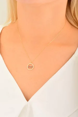 Cebeci 14 Ayar Atatürk İmzalı Altın Kolye