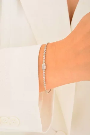 Cebeci 14 Ayar Baget Altın Bileklik