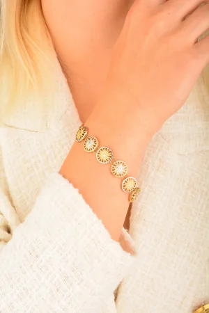 Cebeci 14 Ayar Güneş Altın Bileklik