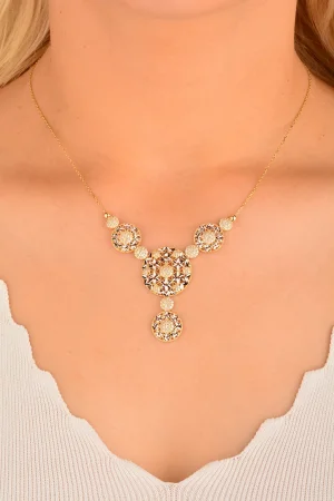 Cebeci 14 Ayar Kabartmalı Altın Kolye