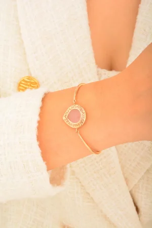 Cebeci 14 Ayar Nazar Sureli Altın Bileklik