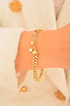 Cebeci 14 Ayar Şans Altın Bileklik