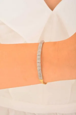 Cebeci 14 Ayar Su Yolu Altın Bileklik