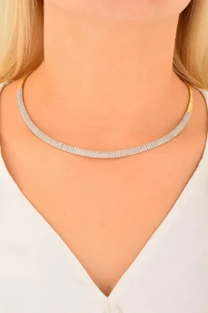 Cebeci 14 Ayar Su Yolu Altın Gerdanlık