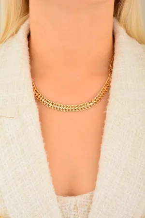 Cebeci 14 Ayar Süzme Altın Kolye