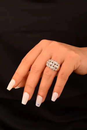 Cebeci 14 Ayar Taşlı Altın Yüzük