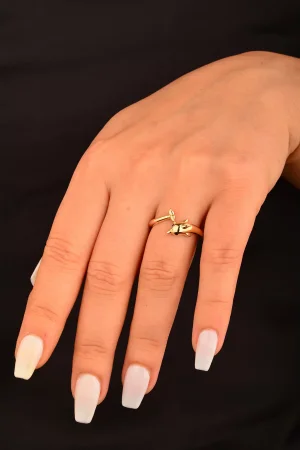 Cebeci 14 Ayar Yunus Altın Yüzük