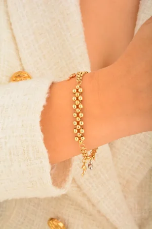 Cebeci 14 Ayar Yunus Yıldızlı Altın Bileklik