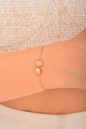 Cebeci 14 Ayar Altın Mini Altın Bileklik