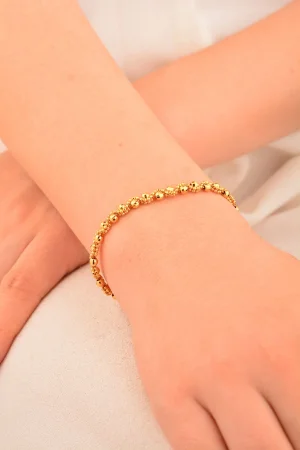 Cebeci 22 Ayar Dorikalı Altın Top Bileklik