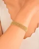Cebeci 14 Ayar Sıralı Boncuk Altın Bileklik