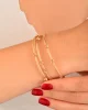 Cebeci 14 Ayar İtalyan Altın Bileklik